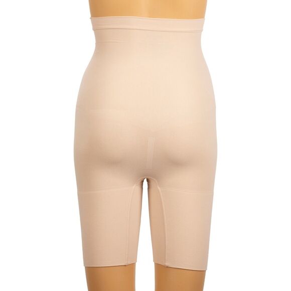 Spanx High-Waisted Shaper Shorts Tummy Control 2745 Soft Nude Size 3X - Picture 4 of 4